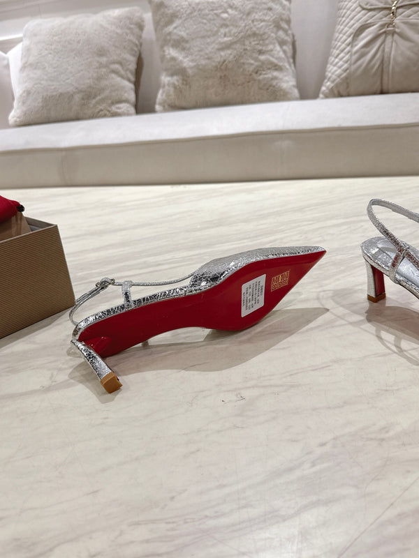 CL 25 Slingback Silver Original Fabric 335143