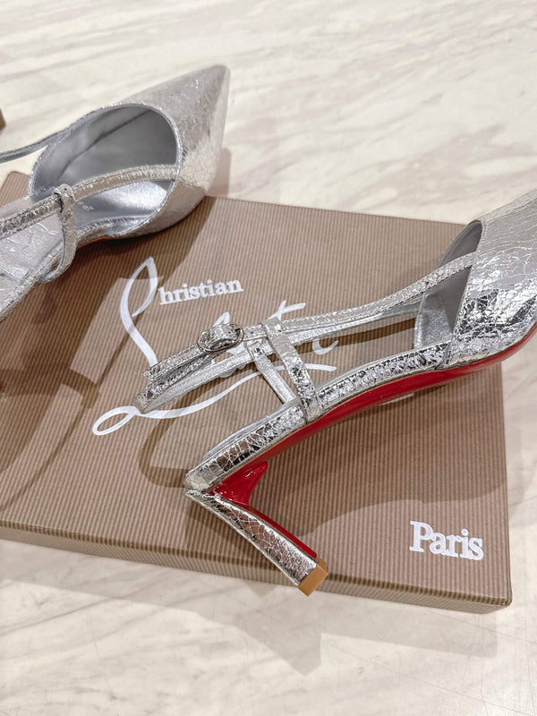 CL 25 Slingback Silver Original Fabric 335143