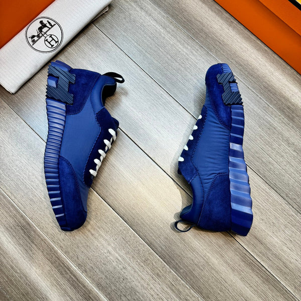 HM BOUNCING SNEAKER IN TESSUTO COBALTO