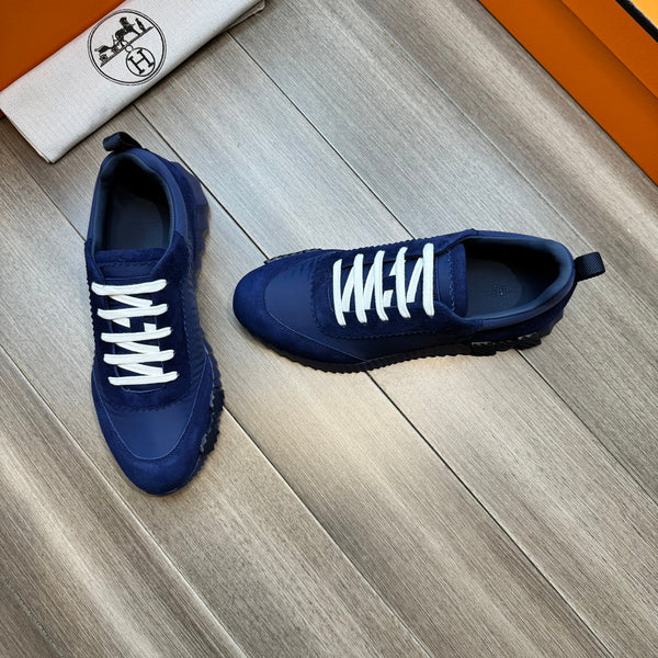 HM BOUNCING SNEAKER IN TESSUTO COBALTO