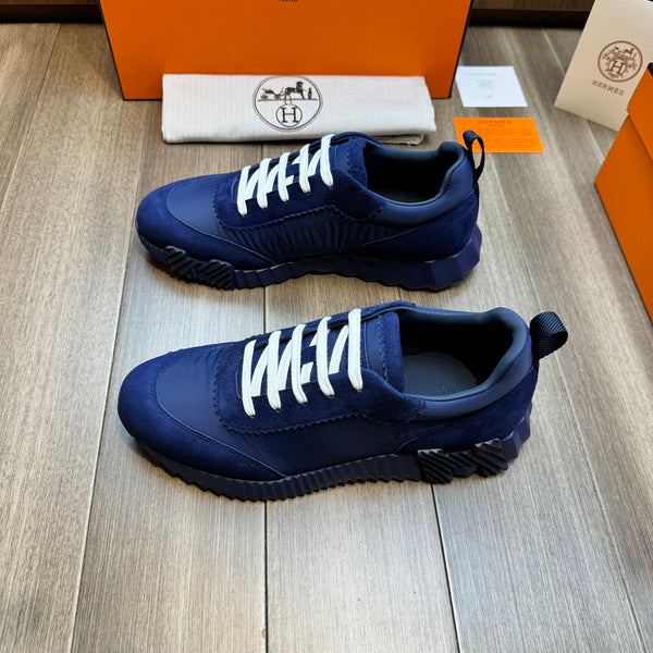 HM BOUNCING SNEAKER IN TESSUTO COBALTO