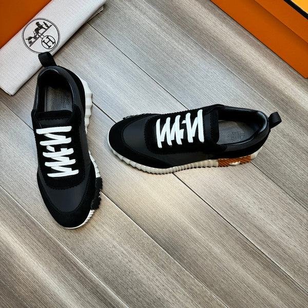 HM BOUNCING SNEAKER BLACK FABRIC