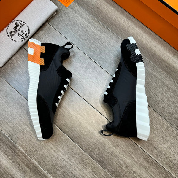 HM BOUNCING SNEAKER BLACK FABRIC