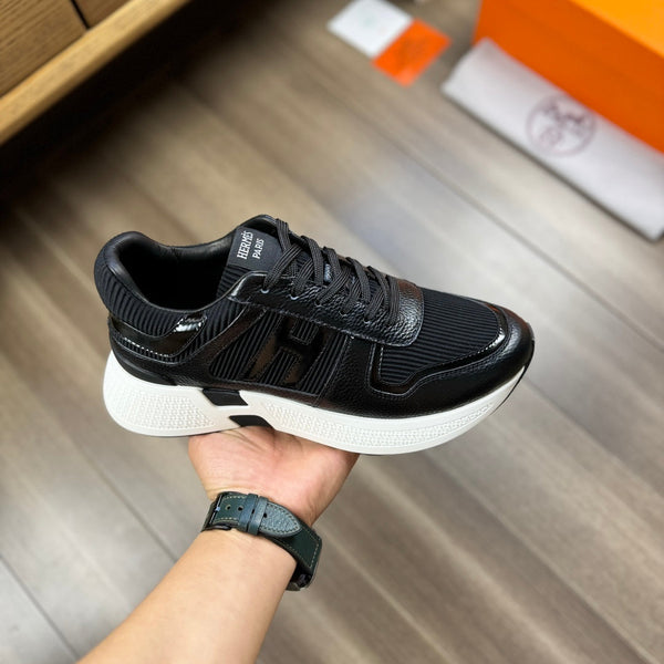 HM THICK - SOLE SNEAKER BLACK FABRIC