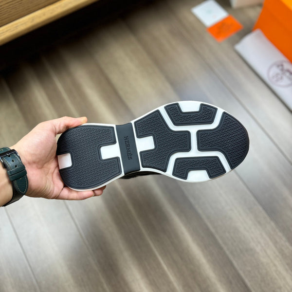 HM THICK - SOLE SNEAKER BLACK FABRIC