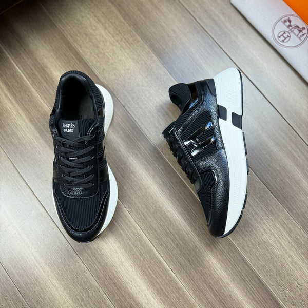 HM THICK - SOLE SNEAKER BLACK FABRIC