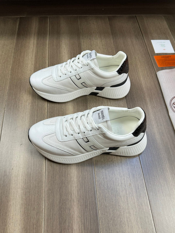 HM TRAIL SNEAKER WHITE CALFSKIN