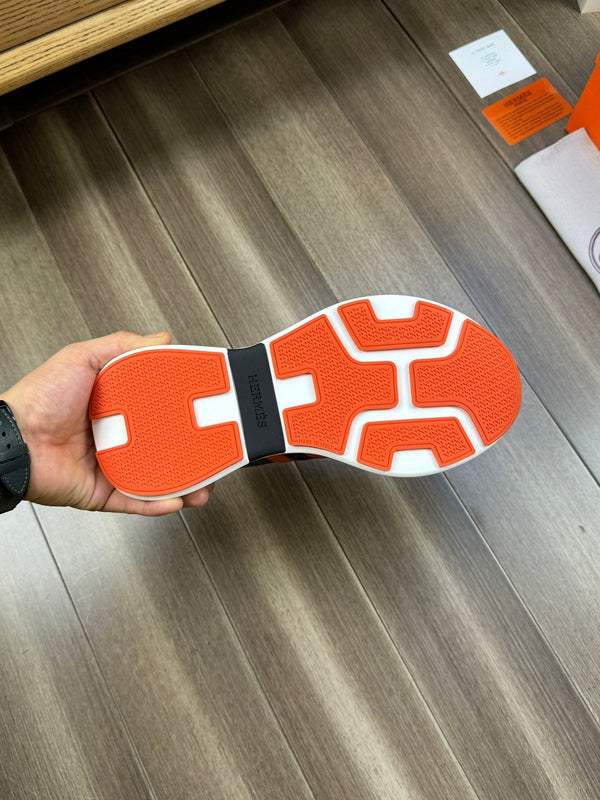 HM TRAIL SNEAKER DARK BLUE CALFSKIN