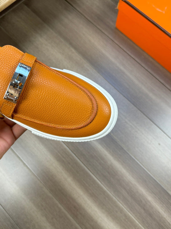 HM GAME SLIP-ON SNEAKER BRONZE CALFSKIN