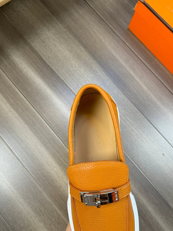 HM GAME SLIP-ON SNEAKER BRONZE CALFSKIN