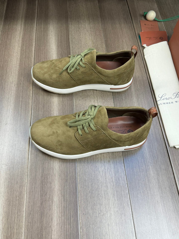 LP BERGEN SNEAKER OLIVE SUEDE