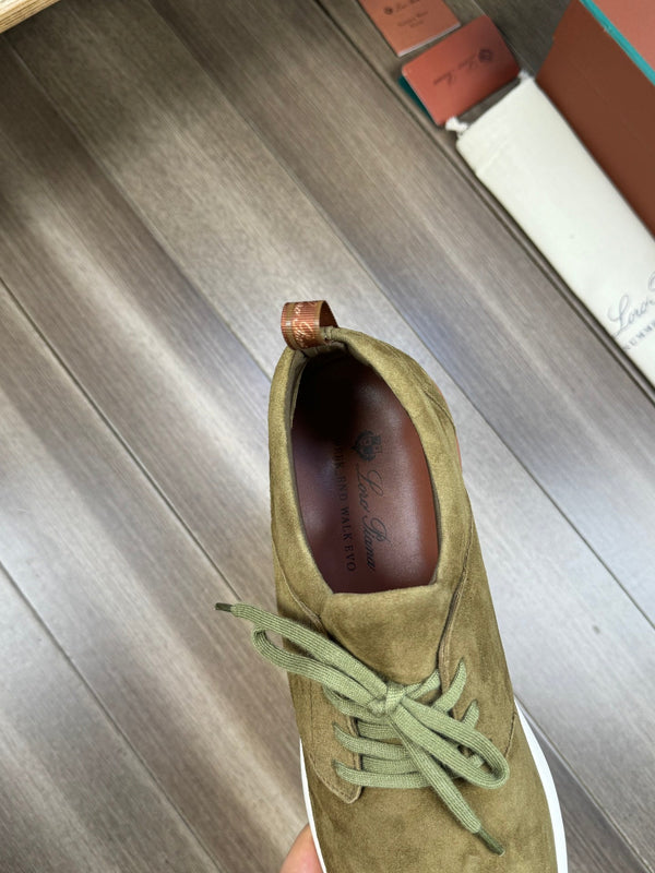 LP BERGEN SNEAKER OLIVE SUEDE