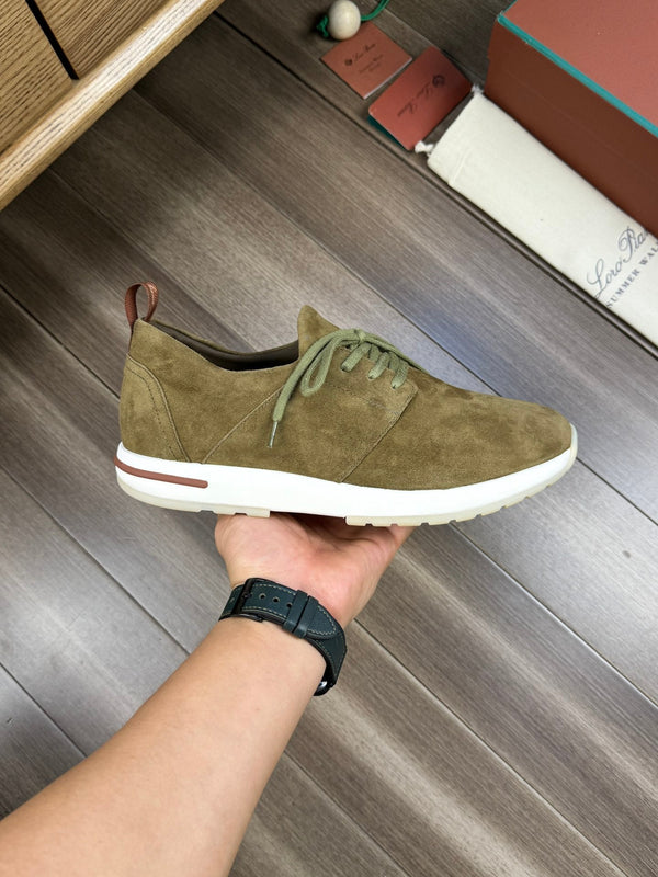 LP BERGEN SNEAKER OLIVE SUEDE