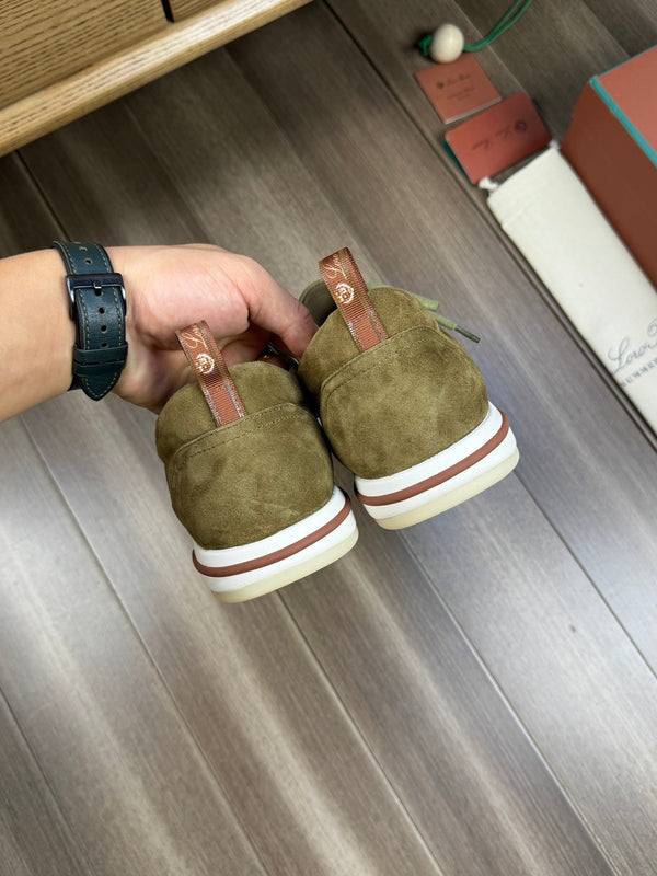 LP BERGEN SNEAKER OLIVE SUEDE