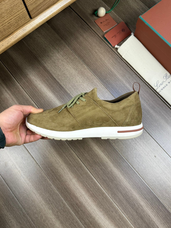 LP BERGEN SNEAKER OLIVE SUEDE