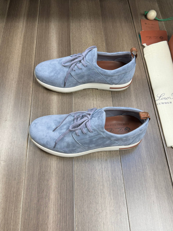 LP BERGEN SNEAKER TUFTS BLUE SUEDE