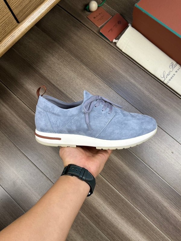 LP BERGEN SNEAKER TUFTS BLUE SUEDE