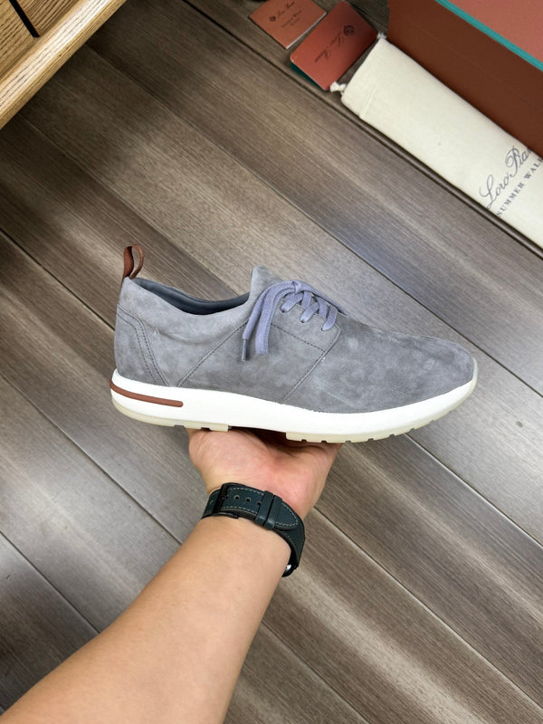 LP BERGEN SNEAKER LIGHT GRAY SUEDE