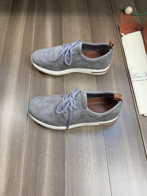 LP BERGEN SNEAKER LIGHT GRAY SUEDE