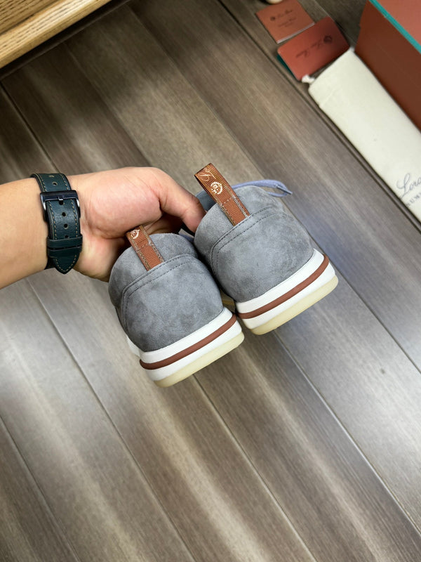 LP BERGEN SNEAKER LIGHT GRAY SUEDE