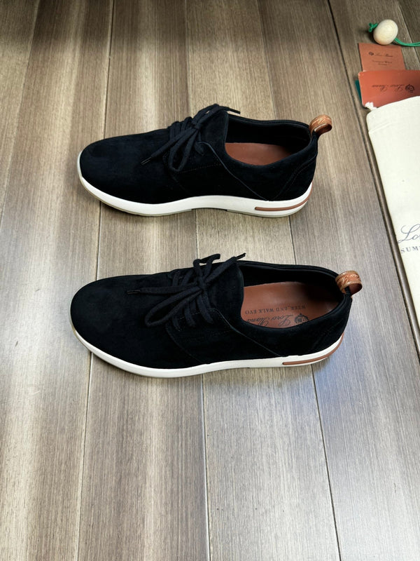 LP BERGEN SNEAKER BLACK SUEDE
