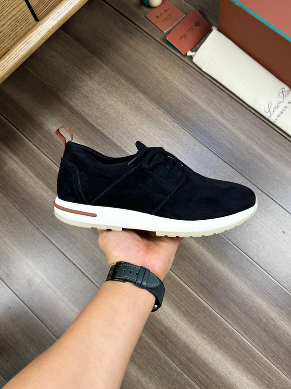 LP BERGEN SNEAKER BLACK SUEDE