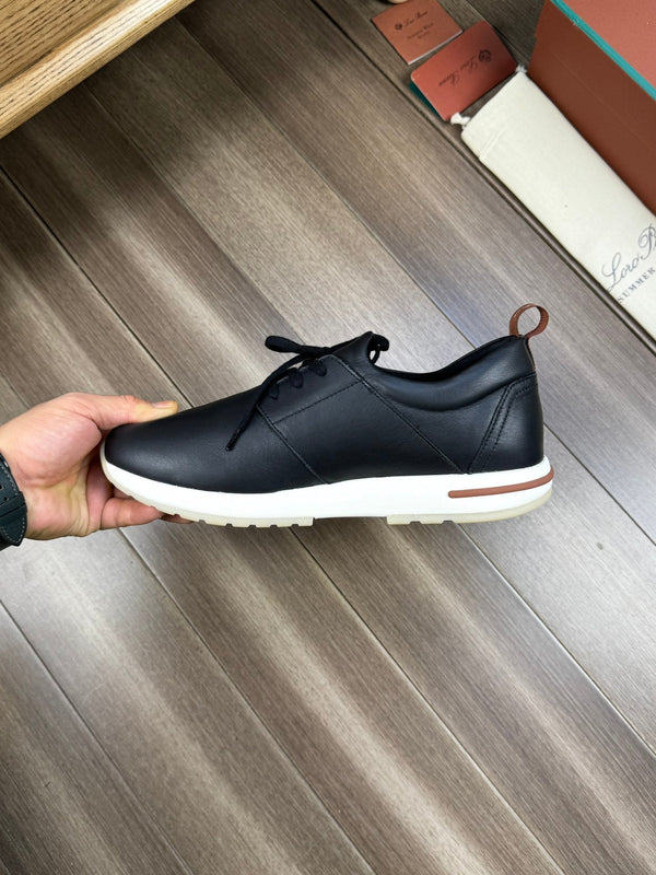 LP BERGEN SNEAKER BLACK CALFSKIN