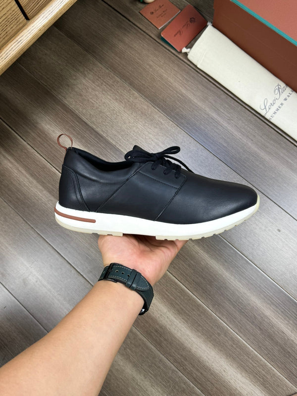 LP BERGEN SNEAKER BLACK CALFSKIN