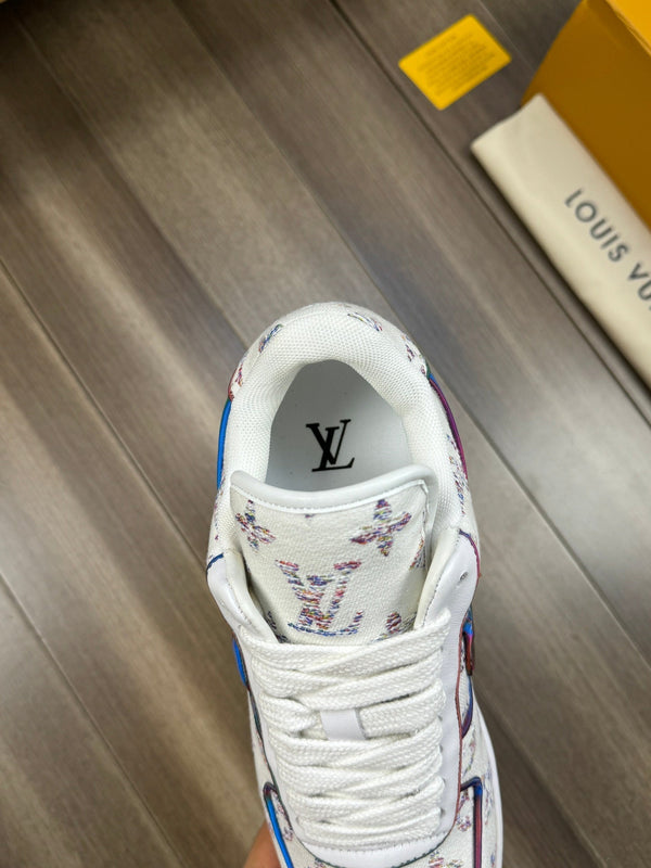 LV SNEAKER WHITE MONOGRAM CANVAS