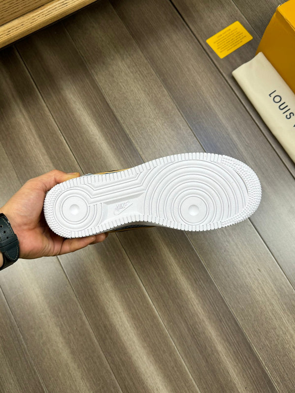 SNEAKER LV IN TELA AZZURRA