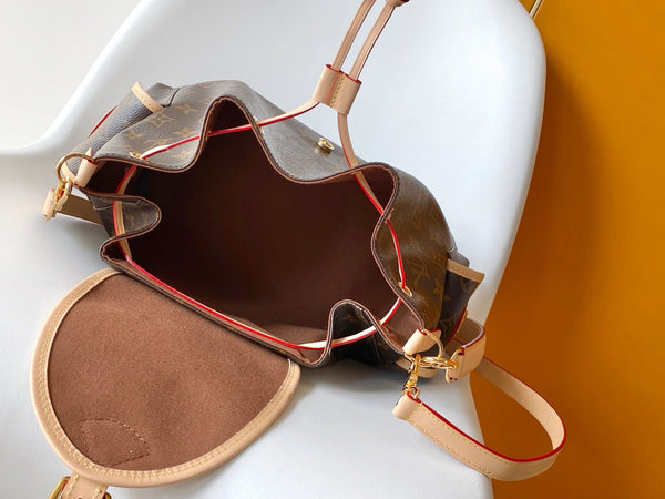 LV M26040 Odyssee MM NM Handbag 36cm Brown Monogram pattern & Canvas