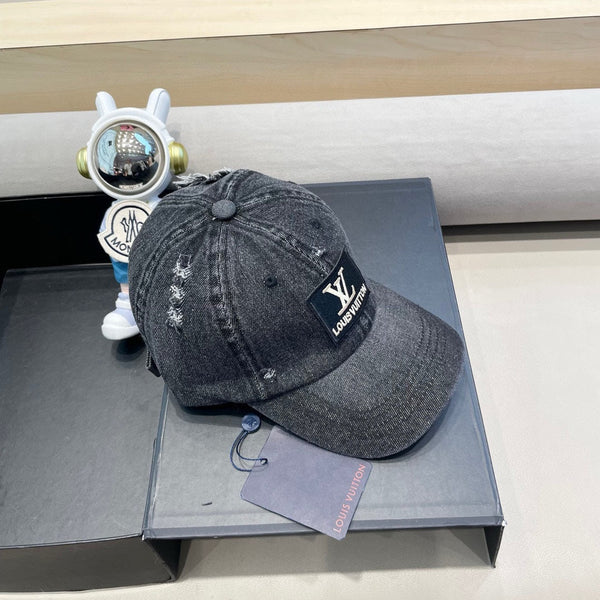 CAPPELLINO DA BASEBALL IN DENIM GRIGIO SCURO 406958