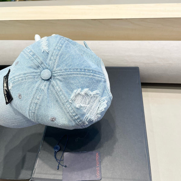 BASEBALL CAP IN LIGHT BLUE DENIM 406959