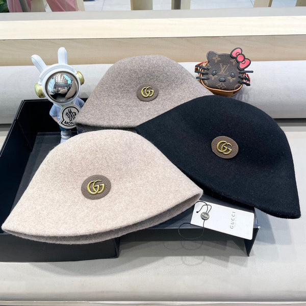 CAPPELLO ALLA PESCATORE ECRU TAN 411346