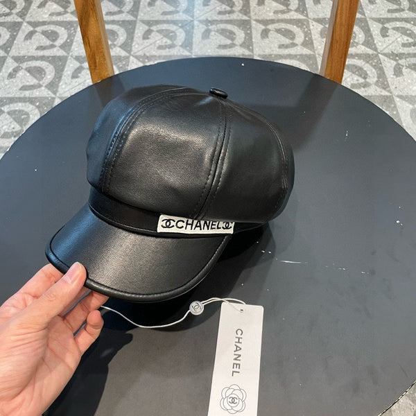 BAKER BOY CAP IN TORTILLA BROWN CALFSKIN 419446