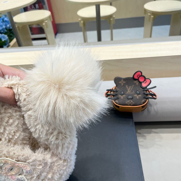 BERRETTO IN PILE SOLF BIANCO CREMA 419711