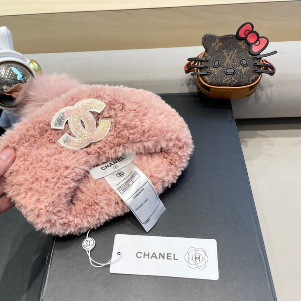 BERRETTO IN PILE SOLF ROSA CHIARO 419712