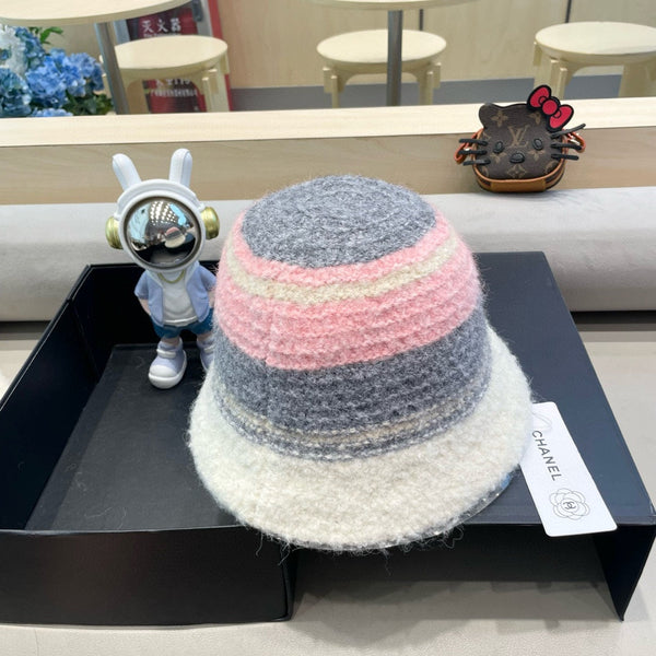 CAPPELLO A SECCHIELLO IN PILE COLORATO 421128