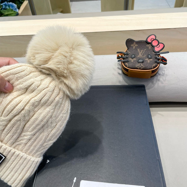 BERRETTO IN LANA BEIGE 422178