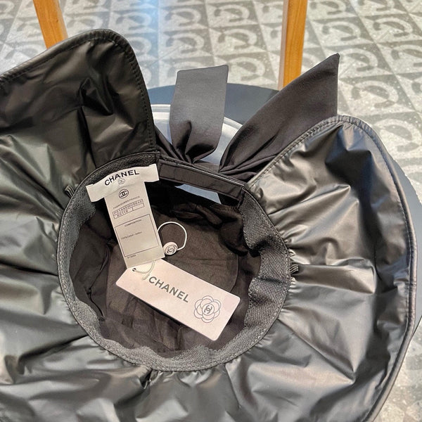BOW BUCKET HAT BLACK 428186