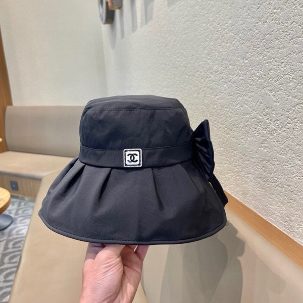 BOW BUCKET HAT BLACK 428186