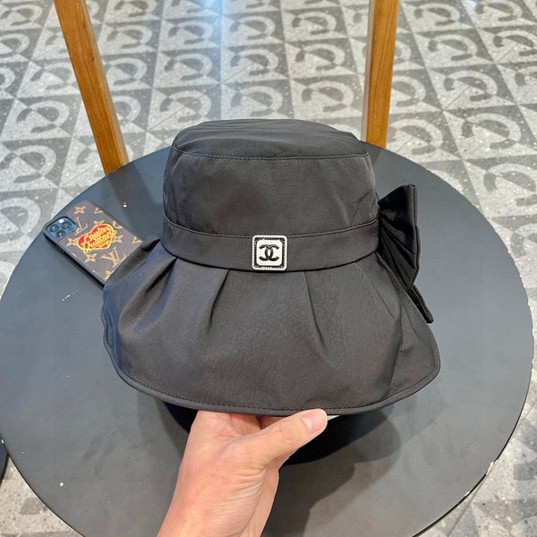 BOW BUCKET HAT BLACK 428186