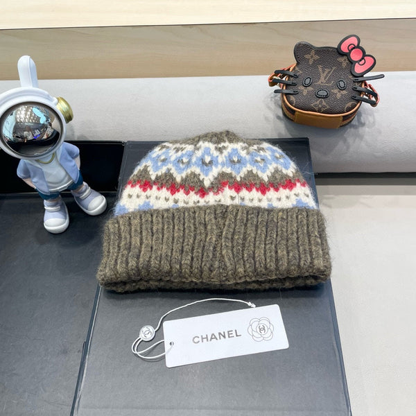 BERRETTO IN MAGLIA VERDE OLIVA 428241