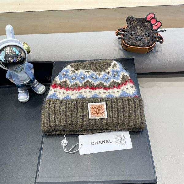 BERRETTO IN MAGLIA VERDE OLIVA 428241