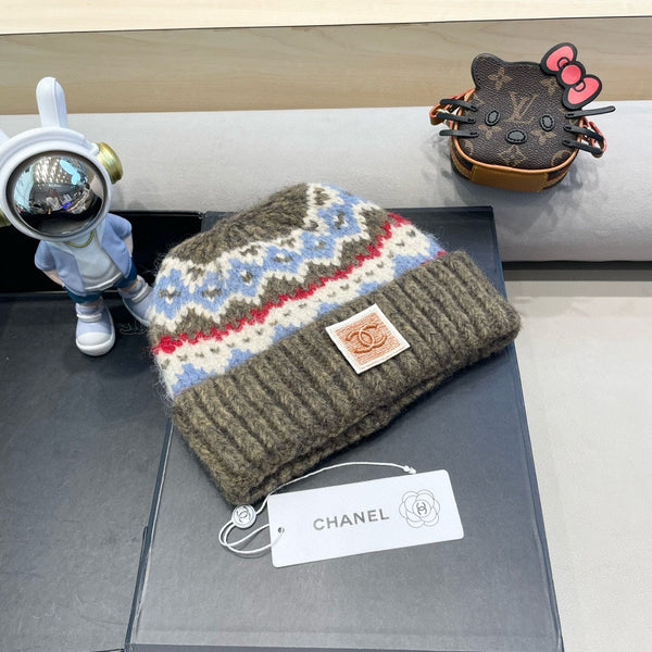 BERRETTO IN MAGLIA VERDE OLIVA 428241