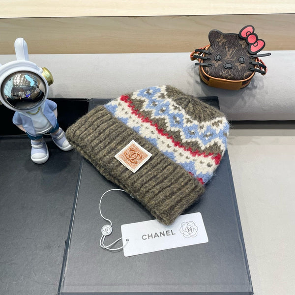 BERRETTO IN MAGLIA VERDE OLIVA 428241