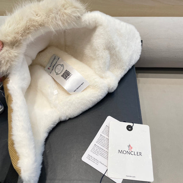 CAPPELLO AVATOR IN VELLUTO A COSTE MARRONE TORTILLA E FODERA IN PILE 434985