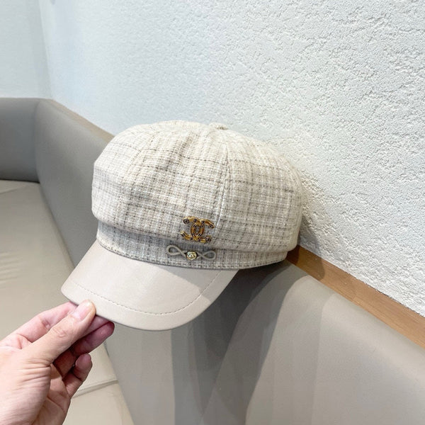 BERRETTO NEWSBOY BIANCO 430005