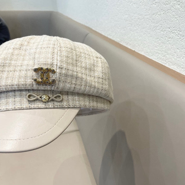 BERRETTO NEWSBOY BIANCO 430005