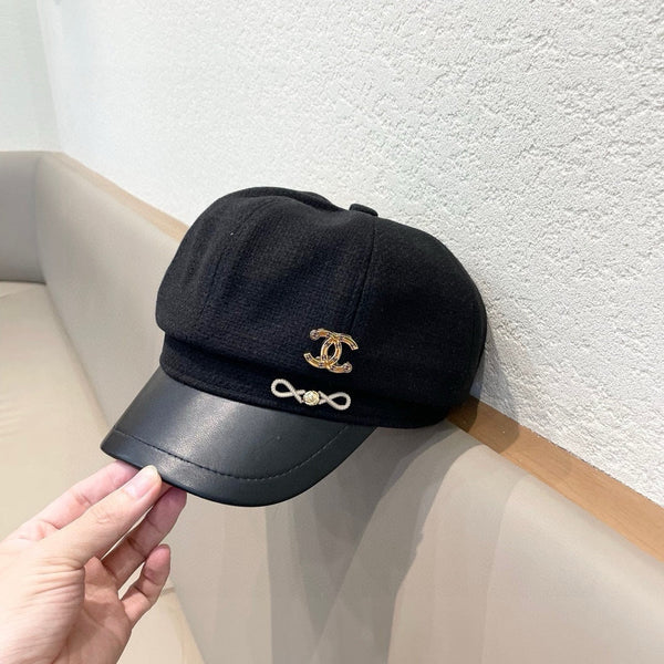 BERRETTO NEWSBOY NERO 430006